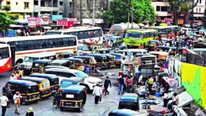 Pune Traffic Police inspects Wagholi to resolve congestion problem 