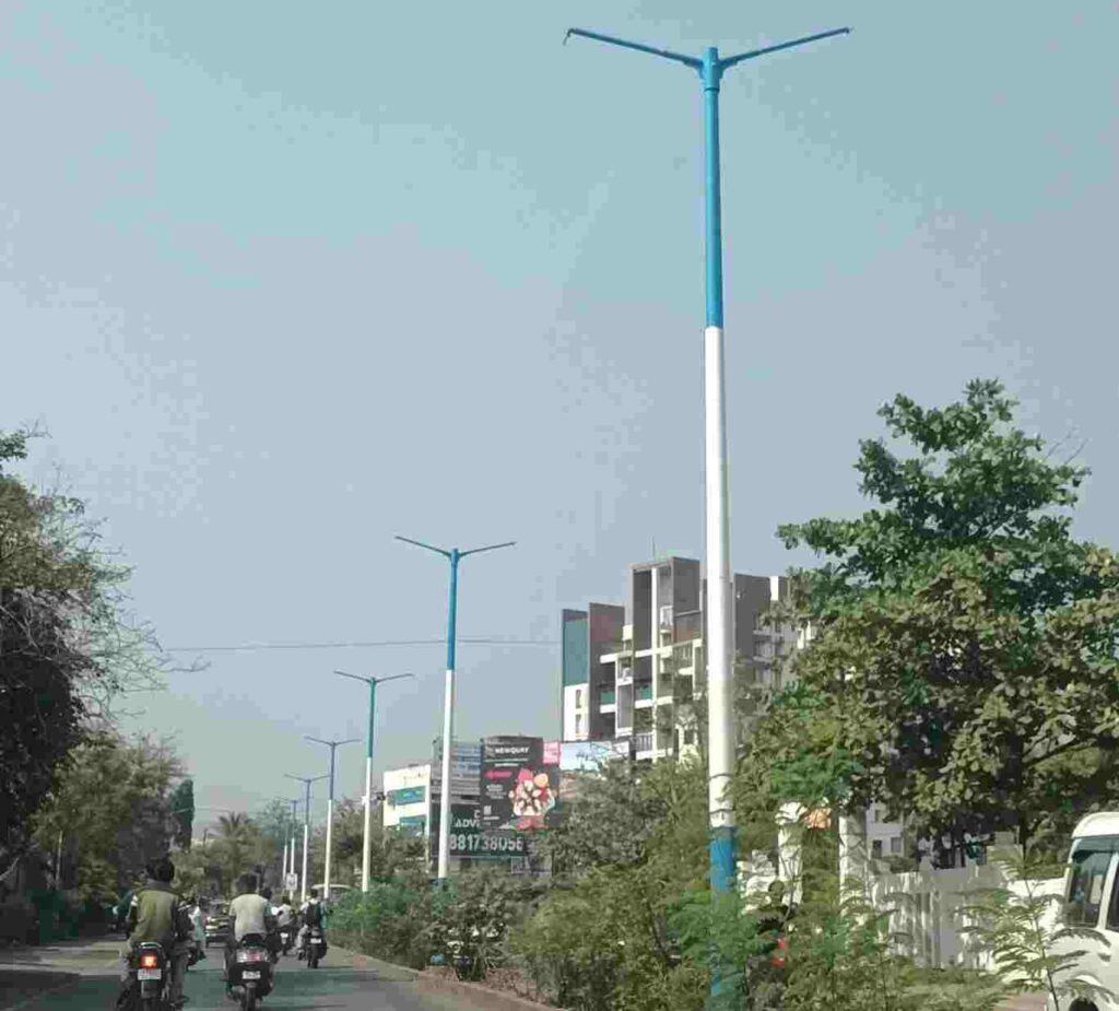 Pune: PMC-installed FRP Electric pole collapsed within 2 months of installation