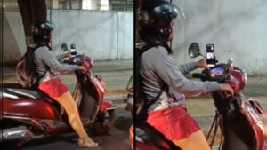 Working from Traffic: Bengaluru woman's zoom meeting on scooter highlights city's traffic woes