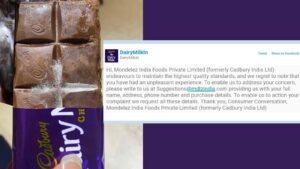 Cadbury responds as Hyderabad resident finds fungus on chocolate
