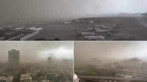 Dust Storm and Rains Disrupt Mumbai; Injuries Reported, Flights and Trains Delayed