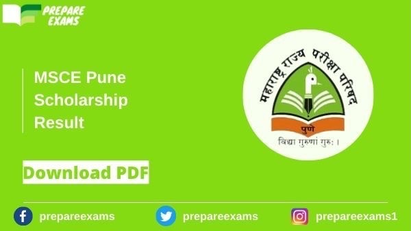MSCE Pune Announces Scholarship Results 2024 for Classes 5 and 8: Here's How to Access Them