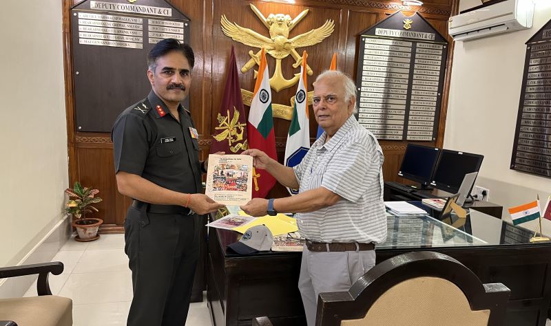 Pune: Team Sketchpaintxprs for India Honoured by National Defence Academy, Khadakwasla