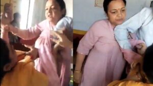 Viral Video Shows Headmistress Allegedly Assaulting Teacher in School