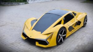 Watch: Indian YouTuber transforms Honda Civic into Lamborghini Terzo Millennio replica for Rs 12.5 lakhs