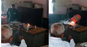 Madha Lok Sabha: Youth Attempts To Set EVM On Fire At Bagalwadi Polling Booth 