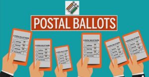 Who is eligible to cast their vote through postal ballots?