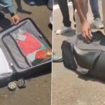 Maharashtra CM Eknath Shinde’s Luggage Checked By EC Officials In Nashik, Watch Video