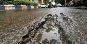 Pune: Undri Residents Demand Urgent Action on Pothole-Ridden Road Mayuri Weigh Bridge