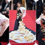 Aishwarya Rai Bachchan Stuns in Black and Gold at Cannes Red Carpet