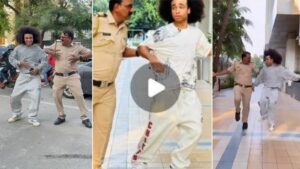 Mumbai's Dancing Cop Amol Kamble and TikTok Star Noel Robinson Team Up for 'Calm Down' Dance (Watch)