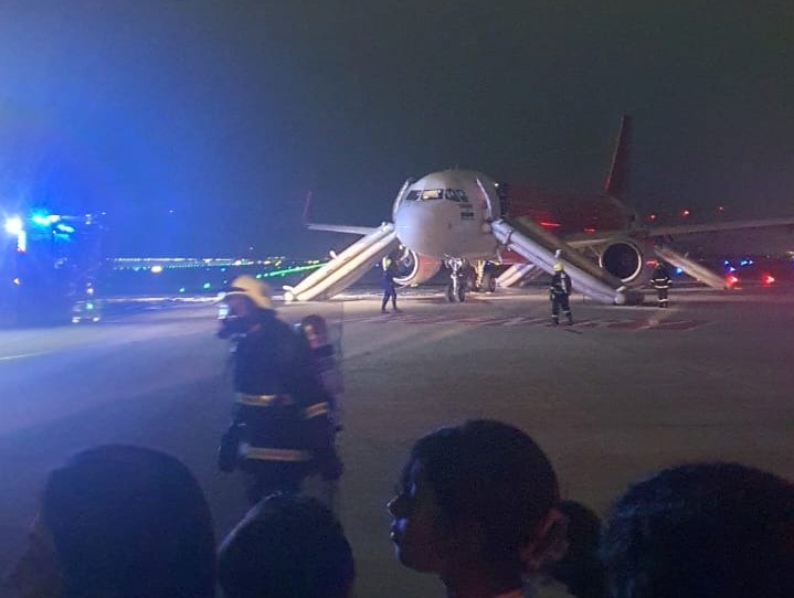 Full-Scale Emergency at Bengaluru Airport After Air India Express Plane's Engine Catches Fire