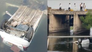 Pune Accident: Car Plunges into Canal Due To Missing Railing, Leaving One Dead And Three Injured
