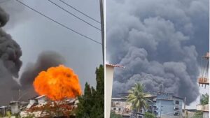 Massive Fire Breaks Out At Chemical Factory In Dombivli