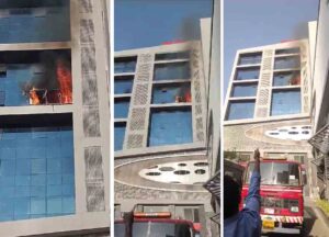 Pune: Fire breaks out in Nyati Empress complex in Viman Nagar