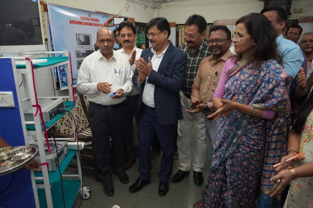 Advanced Laparoscope (Karlstorz Laparoscopic Imaging System) completed in Pune Divisional Railway Hospital