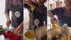"Yehi Dekhna Baaki Tha," Says Internet After Watching Bizarre Gulab Pakode Being Made