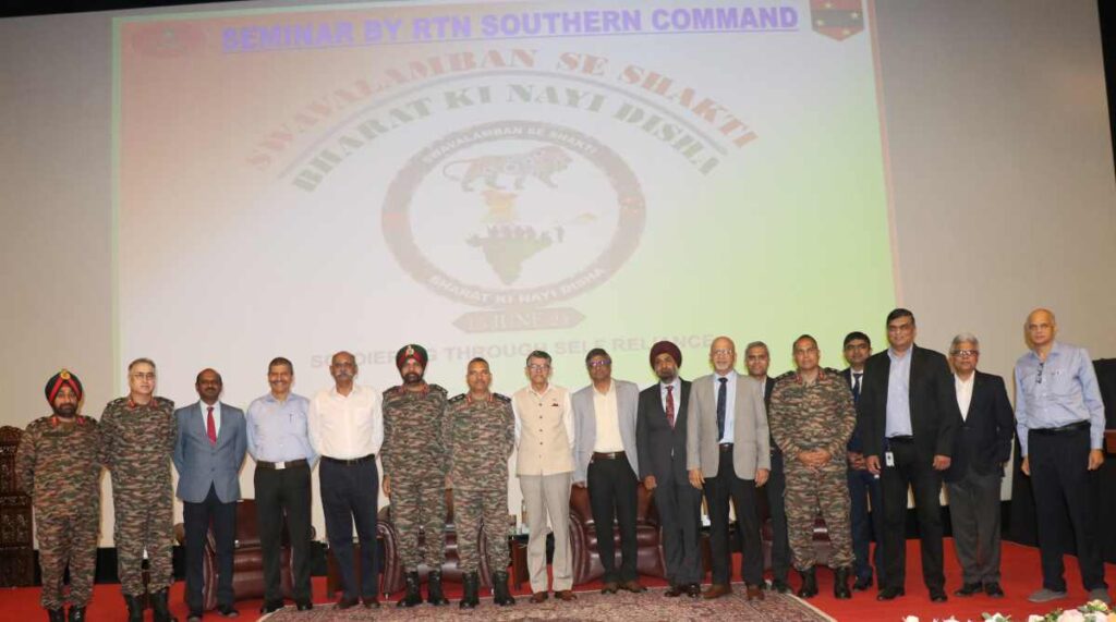 Southern Command Pune Conducts Seminar On Aatmanirbharta To Chart A Course Towards Self Sufficiency In Defence Manufacturing