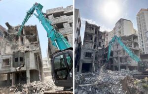 Unauthorized constructions demolished in Kharadi