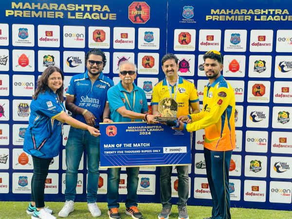 Pune: Eagle Nashik Titans beat 4S Puneri Bappa by 7 runs in Maharashtra Premier League