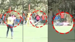 Man dies immediately after hitting six near Mumbai; video goes viral