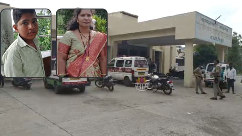 Mother son duo dies due to electrocution in Chakan