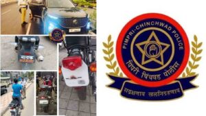 Pimpri Chinchwad Police’s Crackdown On Fancy Number Plates, Modified Silencers And Black Films