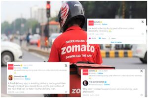 Zomato requests users to avoid ordering during ‘peak’ afternoon, receives backlash