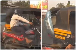 Video of Bike-Auto-Car Collision In Pune Goes Viral