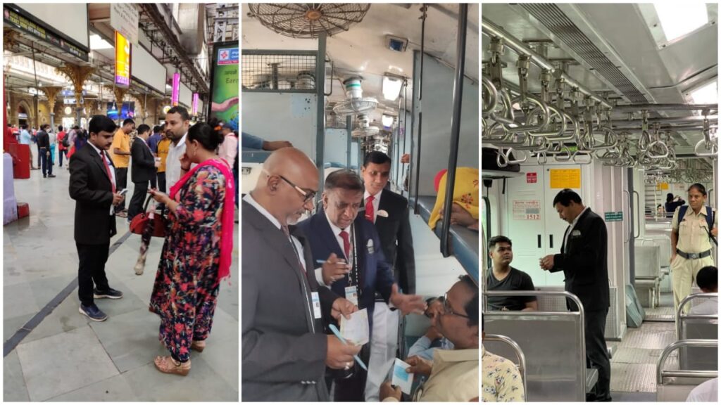 Central Railway Registers revenue of Rs.63.62 crore from 9.04 lakh cases  between April to May-2024
