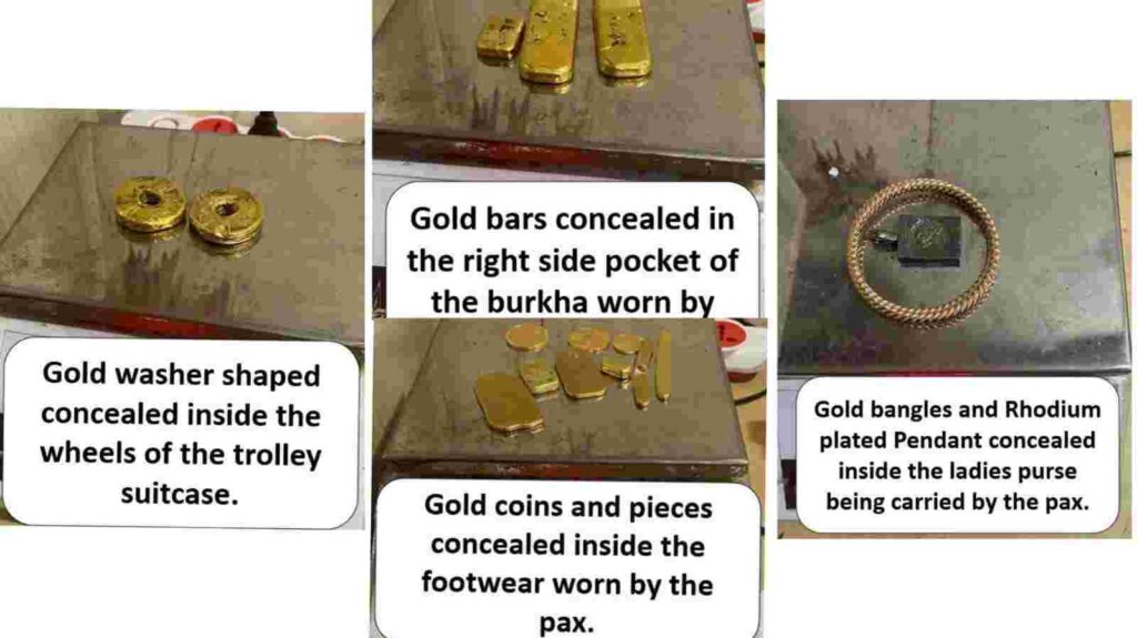 Mumbai Airport Crackdown: 10.5 kg of Gold Worth Over INR 6 Crores Seized in 3 Days