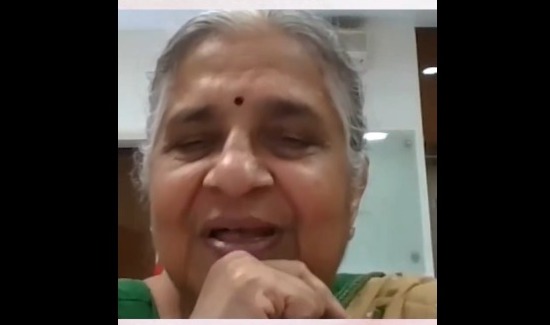 Sudha Murty: 'Gender Equality Is Like Two Wheels of a Bicycle