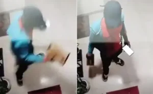 Zomato delivery agent caught stealing food in Bengaluru