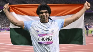 Neeraj Chopra Secures Gold at Paavo Nurmi Games