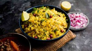 Indore – Poha Jalebi: