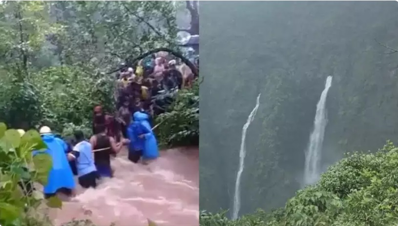 Heavy Rains in Goa: Three Dead in Wall Collapse, 150 Rescued from Waterfall