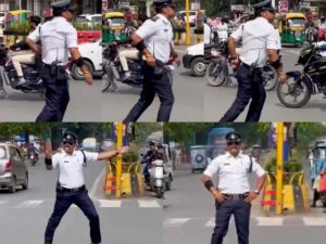 Indore’s dancing cop inspires with unique traffic moves in Anand Mahindra’s post