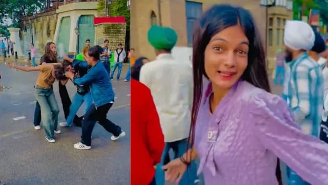 Influencer Faces Backlash for Filming Reel During Street Fight in Shimla