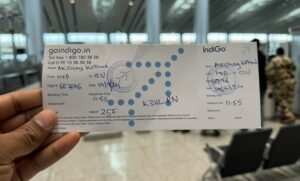 Man shares 'hand-written boarding pass' amid global Microsoft outage