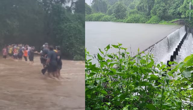 Nearly 20 tourists rescued from flooded Sanjay Gandhi National Park due to heavy rains