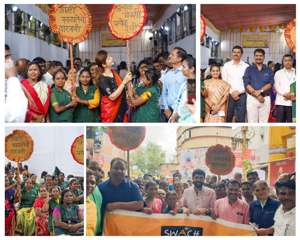 Pune: SWaCH Waarkari unite with devotees and celebrate Arogya Waari