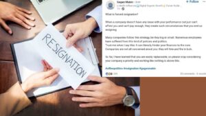 Resignation