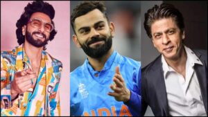 Virat Kohli surpasses Ranveer Singh & SRK to become India's most-valued celebrity