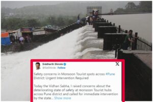 Safety Concerns Raised Over Monsoon Tourist Spots in Pune District: Immediate Govt  Action Urged