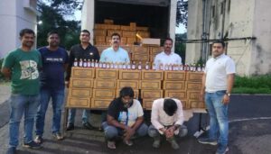 Maharashtra Excise Department Seizes Foreign Liquor Worth Rs 21.69 Lakhs Near Pune