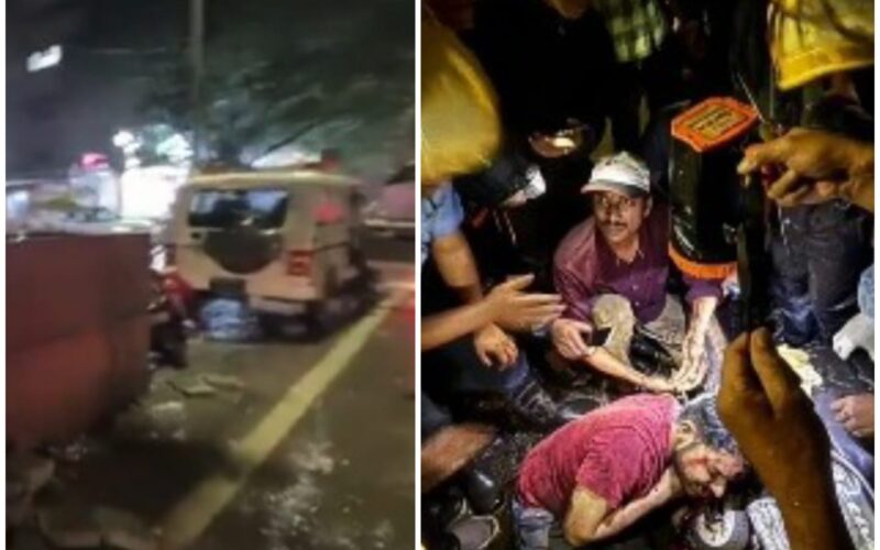 Pune: Private Bus Rams Into Multiple Vehicles In Kothrud, Two Severely Injured