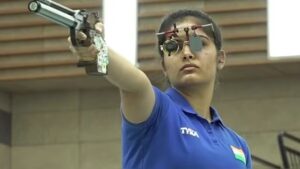Manu Bhaker Shines in Her First Olympic Final, Salvaging India's Day in Shooting