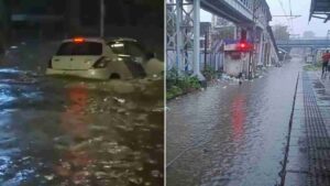 Mumbai News: Severe Waterlogging as City Gets 300mm Rainfall in 6 Hours; Local Trains and BEST Buses Diverted