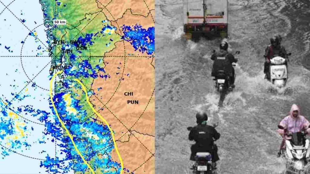 IMD Issues Heavy Rainfall and High Tide Warnings for Mumbai; Severe Weather Predicted for Ghat Areas of Pune