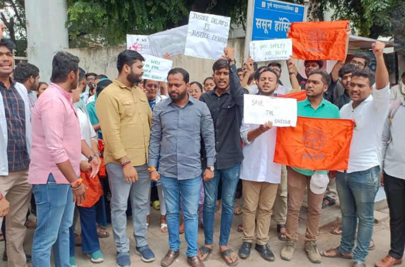 Voice For Change: ABVP Students Protest for Women's Safety And Justice In Pune